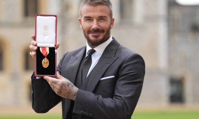 Sir David Beckham: ex-jogador é condecorado cavaleiro pelo Rei Charles III