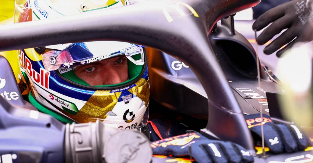 GP de São Paulo: Verstappen larga do pit lane em Interlagos após mudanças no carro
