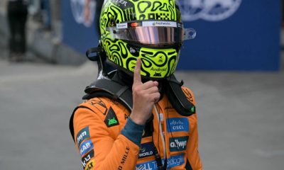 Norris leva pole em dia perfeito em Interlagos; Gabriel larga do box em 20º
