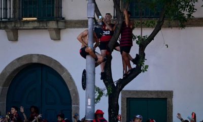 Festa do Flamengo tetracampeão da Libertadores vira confusão e correria