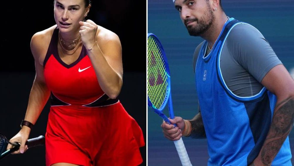Batalha dos sexos: Sabalenka enfrentará Kyrgios em jogo de exibição