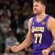 Com triplo-duplo de 45 pontos, Luka Doncic bate novo recorde com o Lakers
