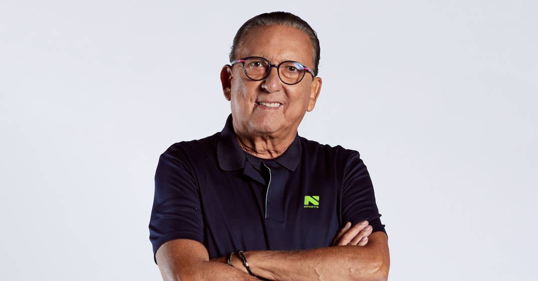 Galvão Bueno é internado no Paraná após passar mal na noite de Natal