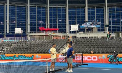 Ronaldo entra em quadra e ‘enfrenta’ Alcaraz, 1 do mundo