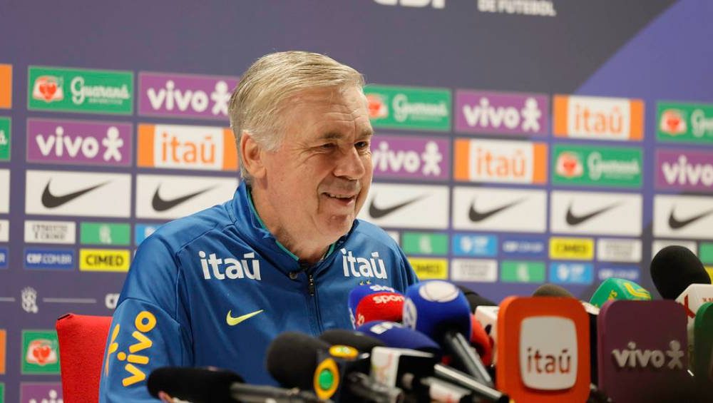 O que disse Carlo Ancelotti sobre a sede da seleção brasileira na Copa do Mundo 2026