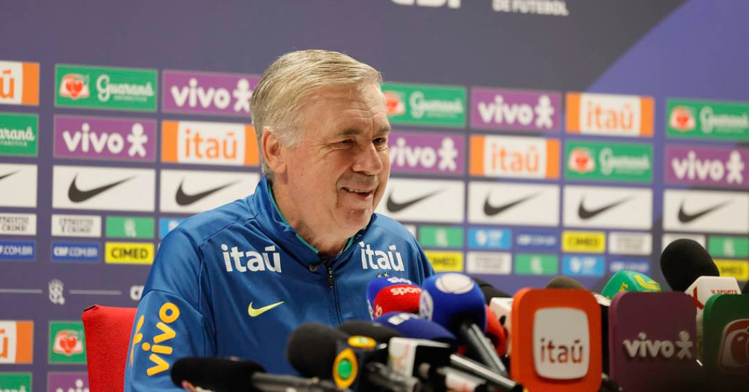 O que disse Carlo Ancelotti sobre a sede da seleção brasileira na Copa do Mundo 2026